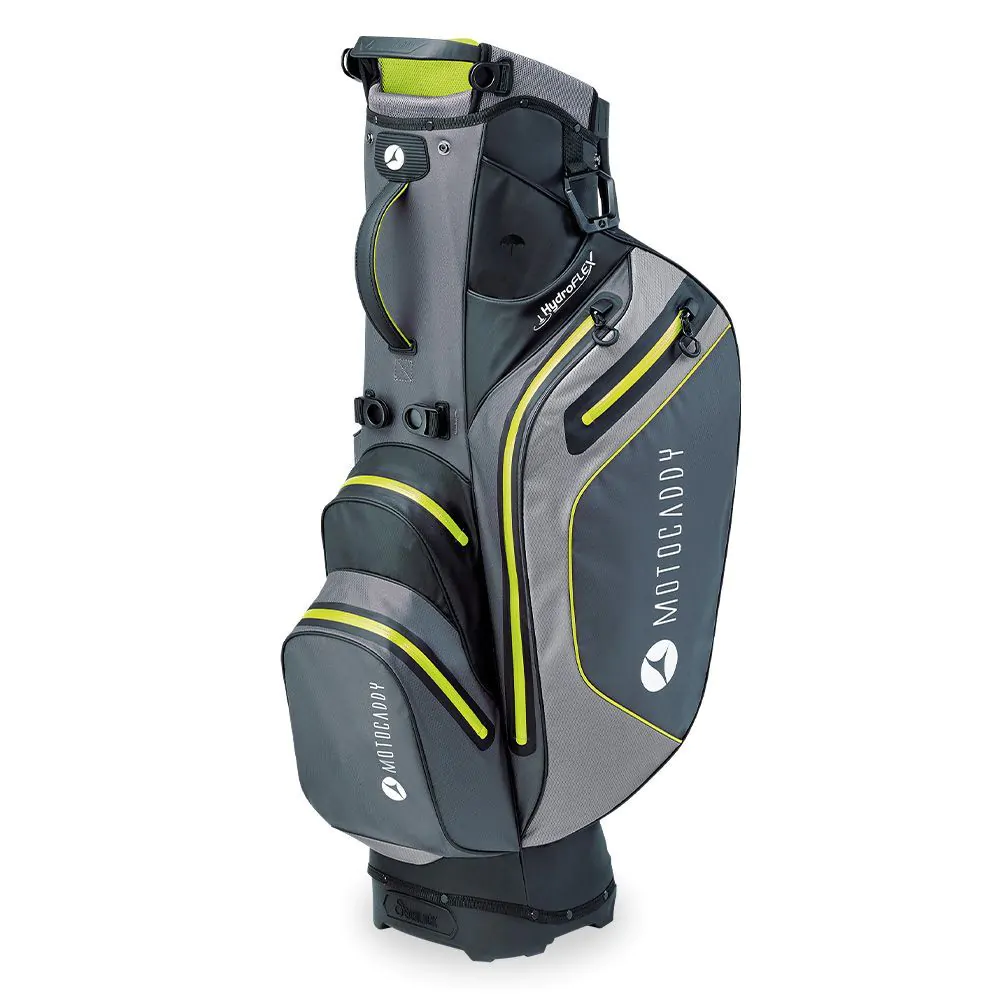 Motocaddy Golf Motocaddy HydroFLEX Bag 2021 - Charcoal/Lime