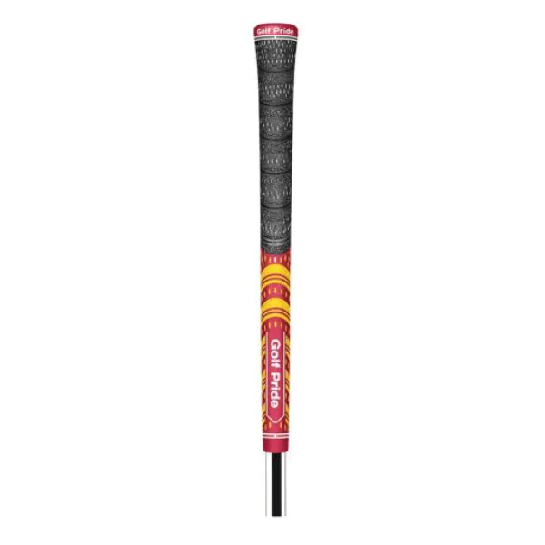 Golf Pride Grips Golf Pride Multi Compound Cord Grips - Dark Red/Yellow