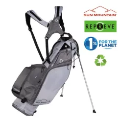 Sun Mountain Golf Sun Mountain 2023 Eco-Lite 4 Way Stand Bag - Cadet/Gunmetal