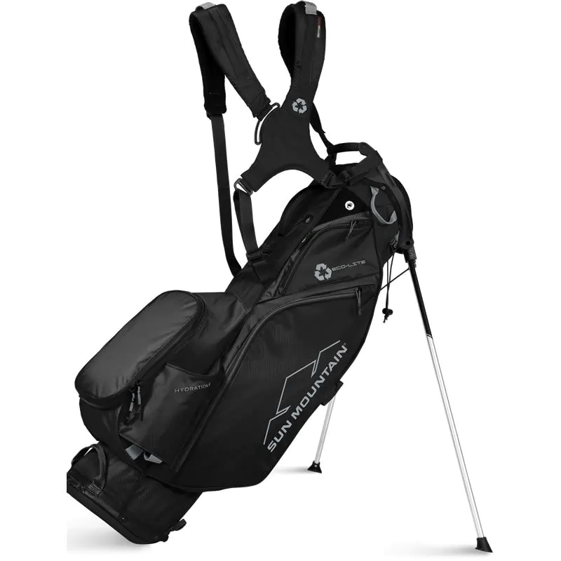 Sun Mountain Golf Sun Mountain 2022 Eco-Lite Stand Bag - Black