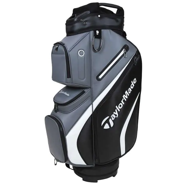 TaylorMade Golf Taylormade Deluxe Golf Cart Bag - Black/Grey